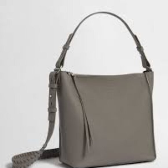#133 - All Saints Kita Crossbody Storm Grey  - NWT - Picture 4 of 5